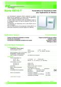 Transmetteur de Température HVAC  pour Applications en Intérieur