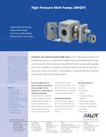 Xaloy-High-pressure extrusion pumps