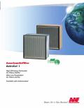 AstroCel® I High Efficiency Particulate Air Filters (HEPA) Ultra Low Penetration Air Filters (ULPA)