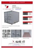 Container 10 pieds DRY