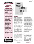 intelliPANEL 3-Phase SCR Power Control Panel