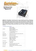 SFP Ethernet Fiber Media Converter  EM-0101-TG