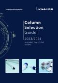 Science Together KNAUER Column Selection Guide 2020