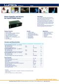 Power Supplies and Drivers for Lumics Diode Lasers