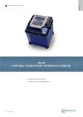 RD-20 PORTABLE SINGLE-PHASE REFERENCE STANDARD