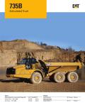 Caterpillar Equipment-735B Articulated Truck