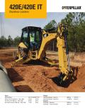 Caterpillar Equipment-420E/420E IT Backhoe Loader