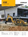 Caterpillar Equipment-Backhoe Loader
