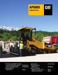 Caterpillar Equipment-Asphalt Paver