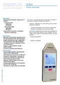 VC431 Triaxial Vibrometer