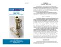 Clark-Clark Sonic Series CSLFB Brass Ultrasonic Liquid Flow Transmitter Manual