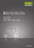 CLARK Material Handling-Data CLARK-C40-55s