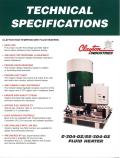 CLAYTON INDUSTRIES-Model E304-DZ 300 BHP Fluid Heater
