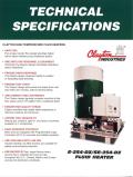 CLAYTON INDUSTRIES-Model E254-DZ 250 BHP Fluid Heater