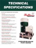 CLAYTON INDUSTRIES-Model E204-DZ 200 BHP Fluid Heater