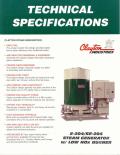 CLAYTON INDUSTRIES-Model E204 200 BHP Low NOx Steam Generator