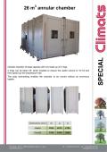 CLIMATS-G-type environmental chamber