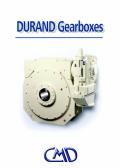 CMD-Catalogue of Durand gearboxes range.