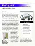 NetSight II Machine Vision System