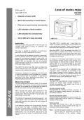 DEIF-Loss of Mains Relay – type LMR-111D