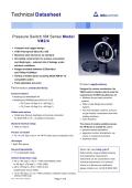 Delta Controls-Pressure switch