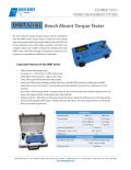 Delta Regis Tools-Delta Regis DRBT Series Torque Tester