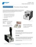 Delta Regis Tools-Precision Screw Feeder