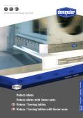 Rotary tables Rotary tables with linear axes Rotary / Turning tables Rotary / Turning tables with linear axes