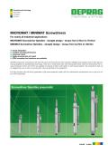 MICROMAT / MINIMAT Control Screwdrivers