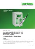 MICROMAT-EC / MINIMAT-EC Screwdriver spindle