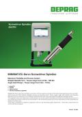 MINIMAT-EC-Servo Screwdriver Spindles