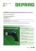 VARIOMAT, drilling machine and screwdriver in one tool