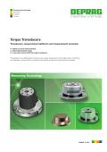 Torque Transducers Transducers, measurement platforms and measurement wrenches
