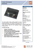 Compact Teller Keyboard KMX-096-200