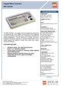 Rugged Military Keyboard MRI-1523-001