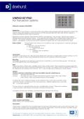 UNIPAD KEYPAD For Transaction Systems
