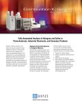 Dionex-Combustion IC System ,Fully Automated Analysis of Halogens and Sulfur in Petrochemicals, Industrial Chemicals, and Consumer Products