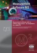 Measurement software with or without edge sensor - for installation on a tablet PC,Measurement Software M2