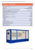 Modèle: EMD-600 Configuration du Groupe: Insonorisée / Insonorisée Automatique