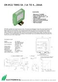 EM-M22 is designed for measuring AC current