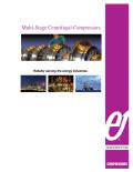 Multi-Stage Centrifugal Compressors