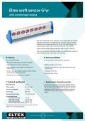 Eltex weft sensor G3 w  with current logic output