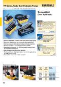 ENERPAC-PA-Series, Turbo II Air Hydraulic Pumps