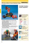 ENERPAC-BP-Series, Battery Powered Hydraulic Pumps