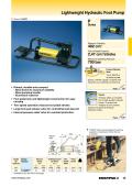 ENERPAC-P-392FP, Lightweight Hydraulic Foot Pump
