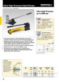 ENERPAC-P, 11-Series, Ultra-High Pressure Hand Pumps