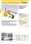 ENERPAC-P-Series, Hydraulic Low Pressure Hand Pumps