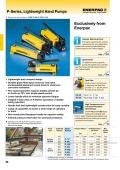 ENERPAC-P-Series, Hydraulic Lightweight Hand Pumps