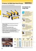 ENERPAC-P Series ULTIMA Hydraulic Steel Hand Pumps