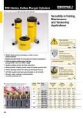 ENERPAC-RRH-Series, Double Acting Hollow Plunger Cylinders